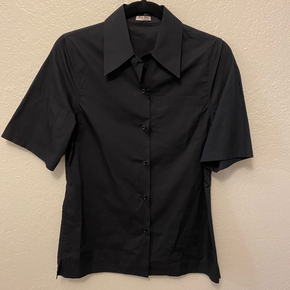 MIU MIU Button Down Top